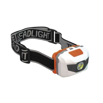 Pealamp, 85 lm, 3x AAA, punase LED-iga