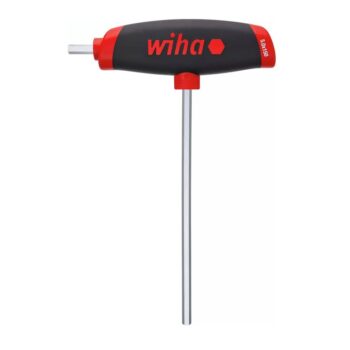 T-käepidemega L-kuuskantvõti Wiha ComfortGrip