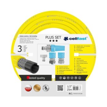 Aiavooliku komplekt PLUS 25m 1/2″& liitmikud.