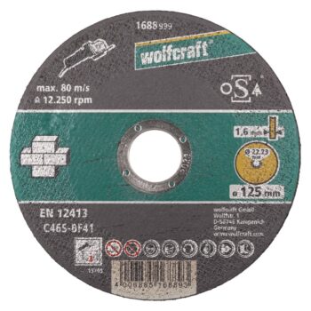 Kivi lõikeketas 125×1,6×22,23 C46S-BF41