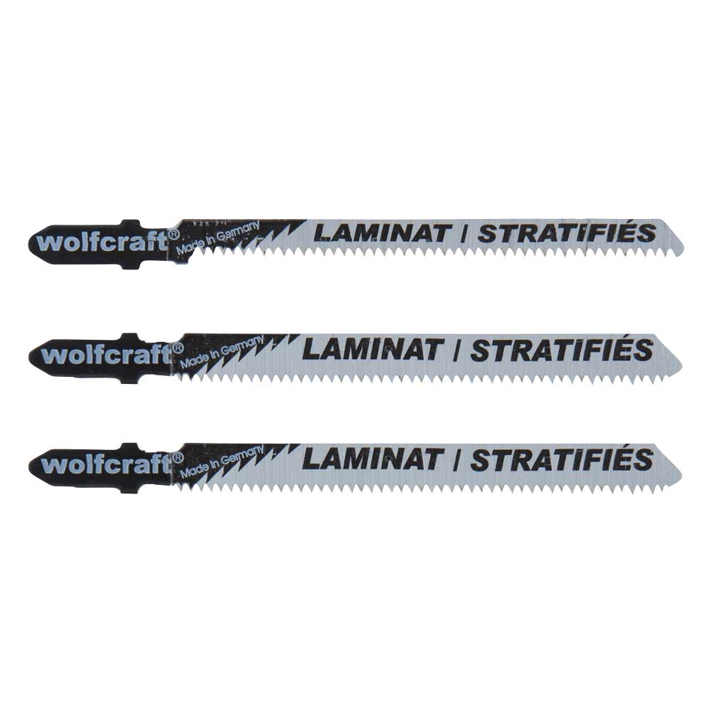 Tikksae terade komplekt 3 osa laminaat T-kinnitusega