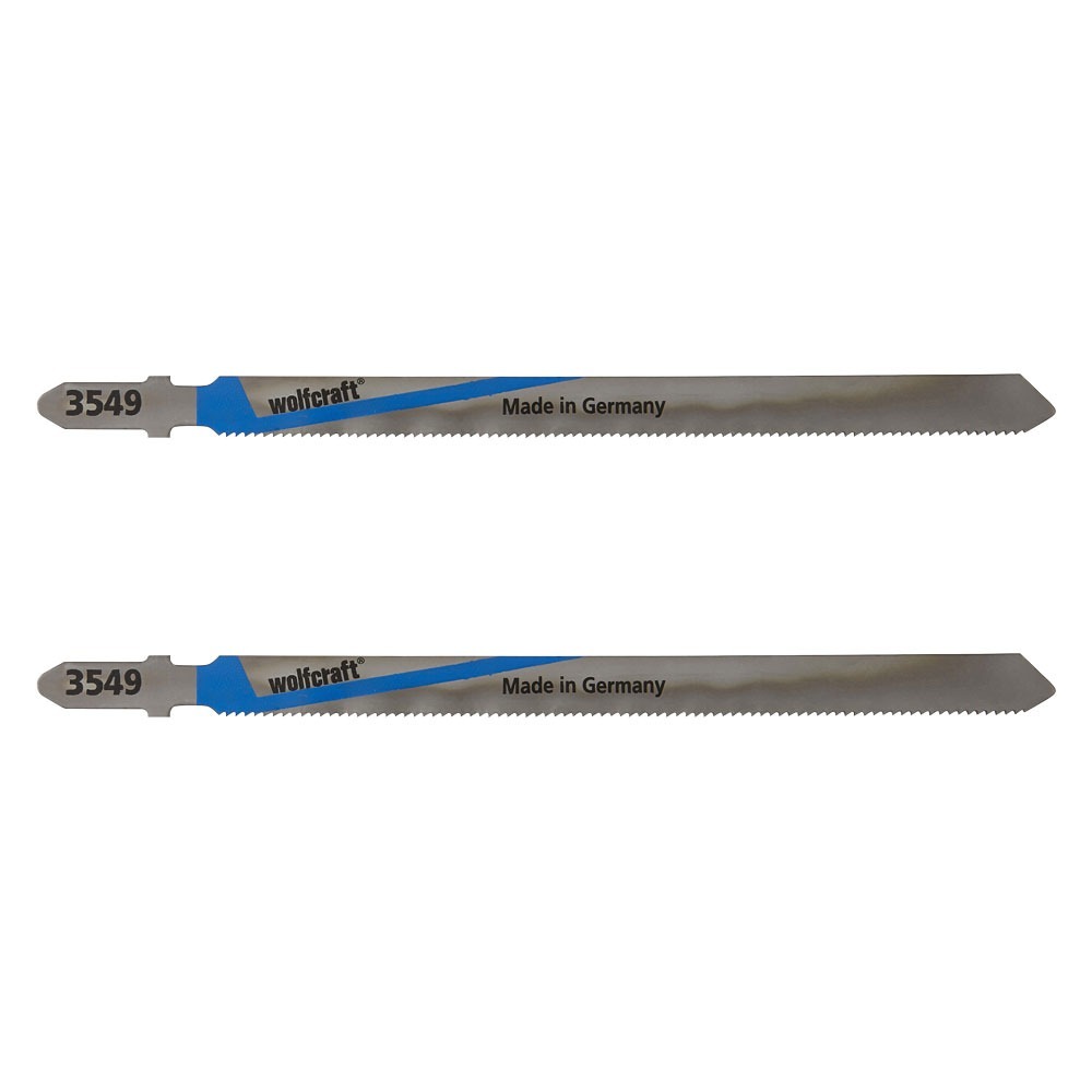 Tikksae terad 2tk HSS T-kinnitus lehtteras 1-3mm/värviline metall/alumiinium puhas lõige