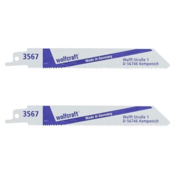 Tiigersae terad 2tk. 130/150mm BiM naeltega puit / alumiinium robustne lõige.