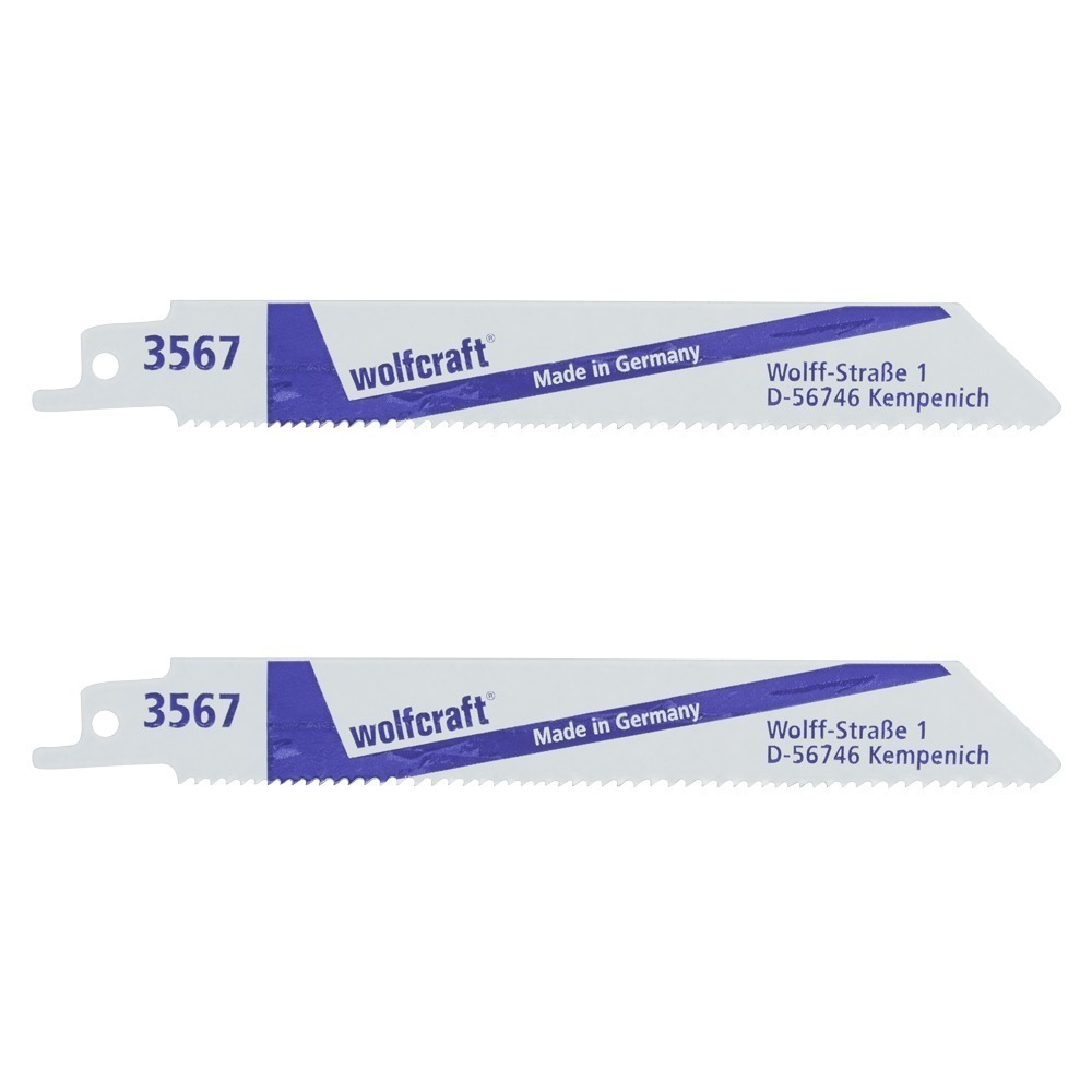 Tiigersae terad 2tk. 130/150mm BiM naeltega puit / alumiinium robustne lõige.