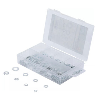 Seibide / vedruseibide komplekt Ø 4 – 8 mm 250 osa