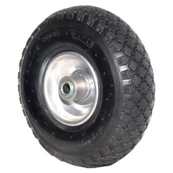 Käruratas 10″ 3.00-4 kuullaager 16mm plekkvelg