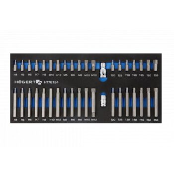 Tööriistakäru komplekt – Otsikute komplekt 40 osa 39,5x18cm