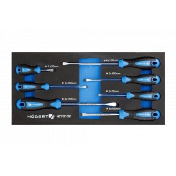 Tööriistakäru komplekt – Kruvikeerajate komplekt 7osa 39,5x18cm