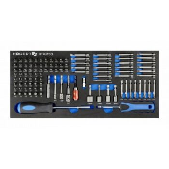 Tööriistakäru komplekt – Otsikute komplekt 107osa 39,5x18cm