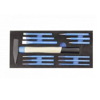 Tööriistakäru komplekt – Meislid / tornid 13osa 39,5x18cm