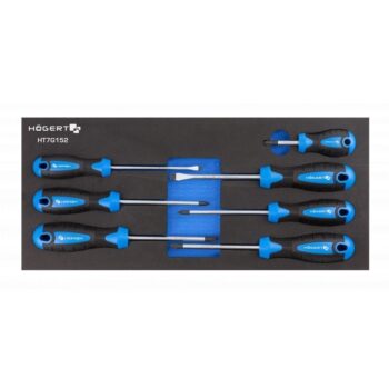 Tööriistakäru komplekt – Kruvikeerajate komplekt 7osa 39,5x18cm