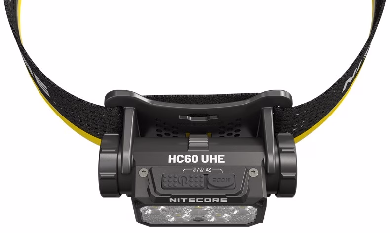 Nitecore HC60 UHE 1600lm USB-C laetav pealamp. 1600lm, valgusvihu ulatus kuni ca.157m. LED laetav. IP68. - Pilt 20