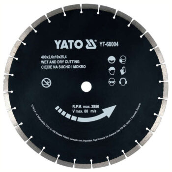 Teemantlõikeketas 400×25,4 betoonile