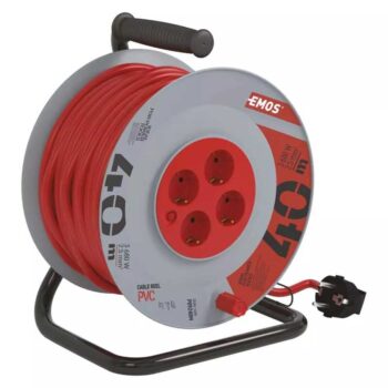 Kaablitrummel 40m 3×2,5mm² H05VV-F plasttrumlil