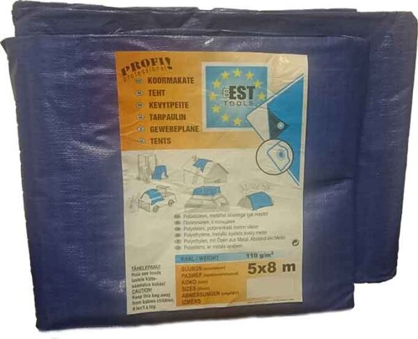 Koormakate 8x12m profi 110g