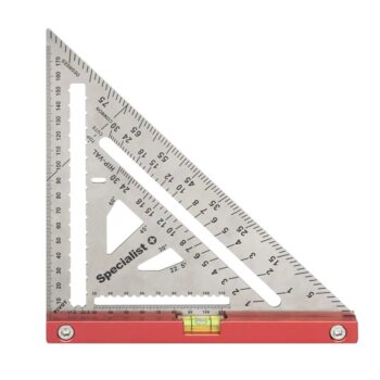 Mõõtekolmnurk PREMIUM, 180 mm, SPECIALIST+
