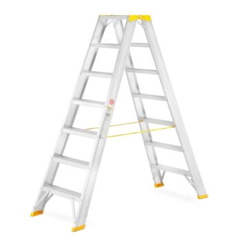 Kahepoolne treppredel 2×7 astet 150kg Forte