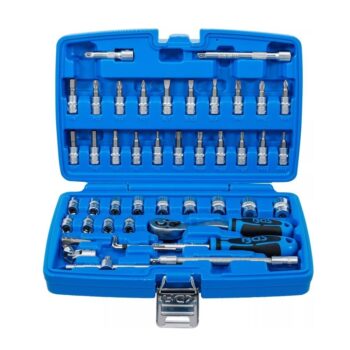 Padrunvõtmete komplekt 1/4″ 46 osa