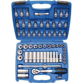 Padrunvõtmete komplekt 3/8″ 61 osa tollmõõt *