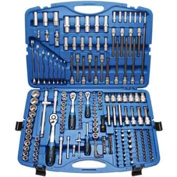 Padrunvõtmete komplekt 1/4″ + 3/8″ + 1/2″ 213 osa *