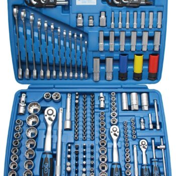 Padrunvõtmete komplekt, 1/4″ + 3/8″ + 1/2″ 176 osa **