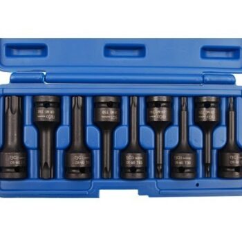 Jõupadrunotsikute komplekt Torx 20-70 x 75mm 1/2″