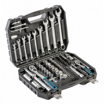 Tööriistakomplekt 95 osa, CrV teras, 72-hambaline narre