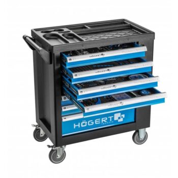 Tööriistakäru 7 sahtlit 544 osa