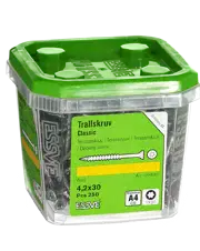 ESSVE TERRASSIKRUVI CLASSIC 4,2X30 TX20 ROOSTEVABA A4/C5-250TK.