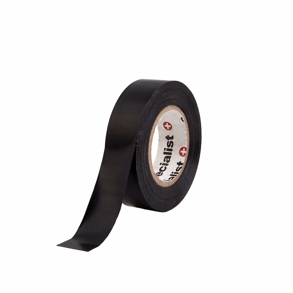 Elektriku isolatsiooniteip, 0,13 x 19 mm, must, 20 m - Pilt 2