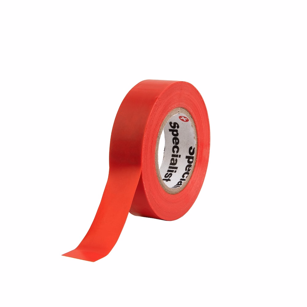 Elektriku isolatsiooniteip, 0,13 x 19 mm, punane, 20 m - Pilt 3