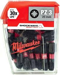 Otsak PZ3 x 25mm 1/4″ Milwaukee
