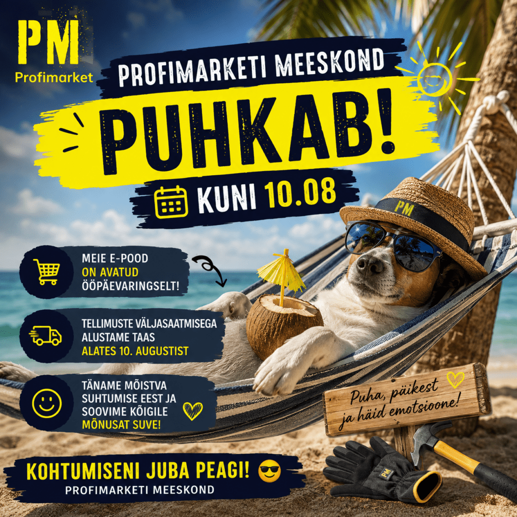 profimarket puhkab
