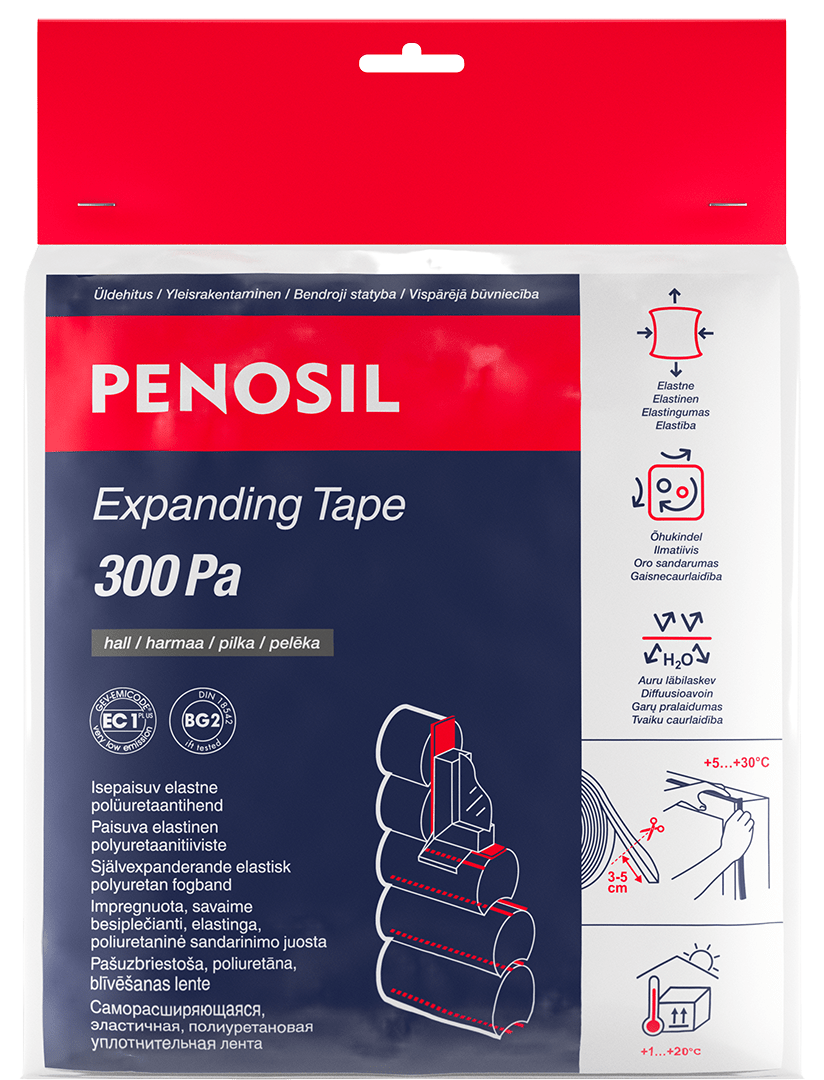 Penosil Expanding Tape 300 Pa grey