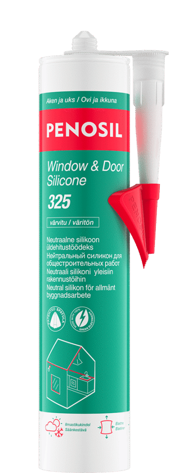 PENOSIL Window & Door Silicone 325 läbipaistev 300 ml