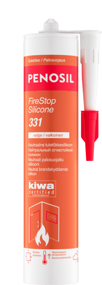 PENOSIL FireStop Silicone 331 valge 300 ml