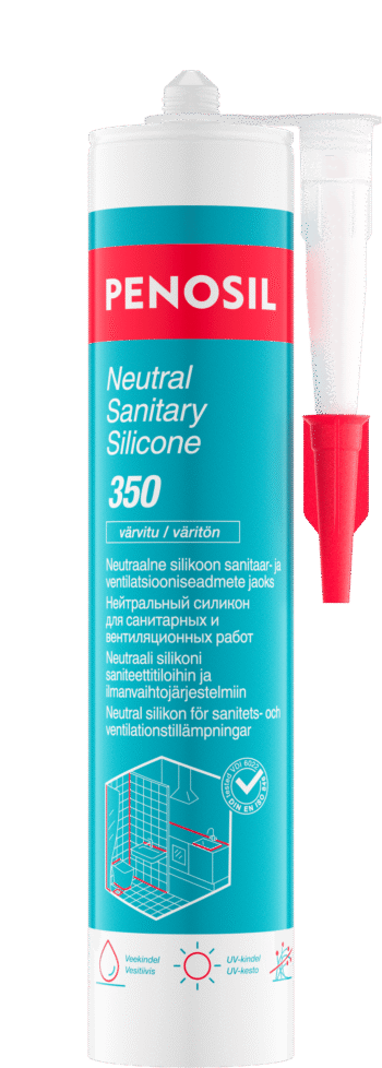 PENOSIL Neutral Sanitary Silicone 350 läbipaistev 280 ml