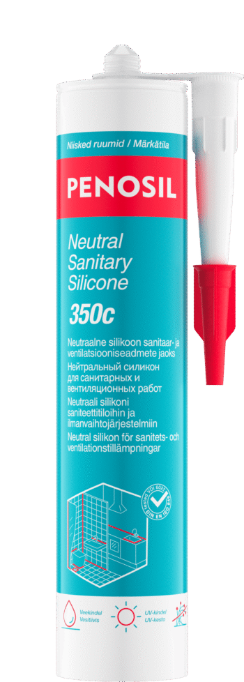 PENOSIL Neutral Sanitary Silicone 350c valge 280 ml