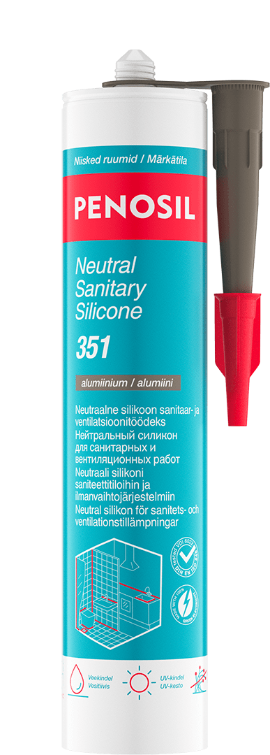 Penosil Neutral Sanitary Silicone 351 aluminium 280ml