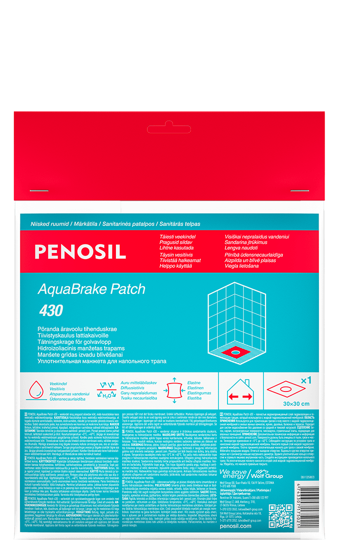 PENOSIL Premium AquaBrake Patch 30x30cm