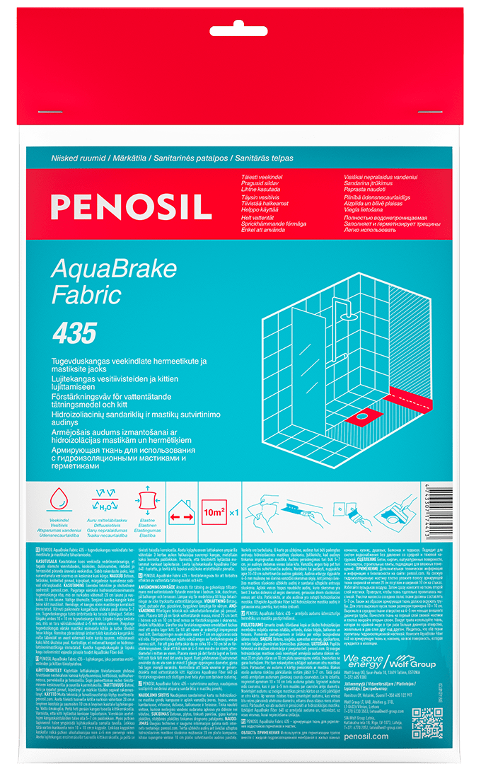 PENOSIL Premium AquaBrake Fabric 10m2