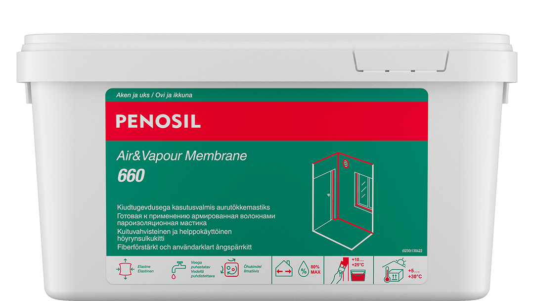 Penosil Air&Vapour Membrane 660 black 5 kg