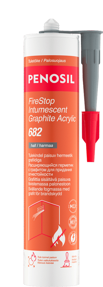 Penosil FireStop Intumescent Graphite Acrylic 682 300ml