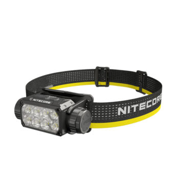 Nitecore HC75 UHE pealamp – 3000 luumenit, E-focus, USB-C laadimine, IP68, 5500mAh aku, alumiinium