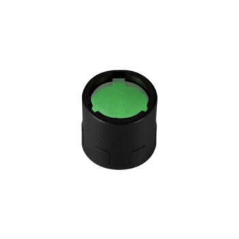 Nitecore NFG20 roheline filter – sobib 19,7 mm lambipeale, TPU-plastik, mineraalkattega klaas