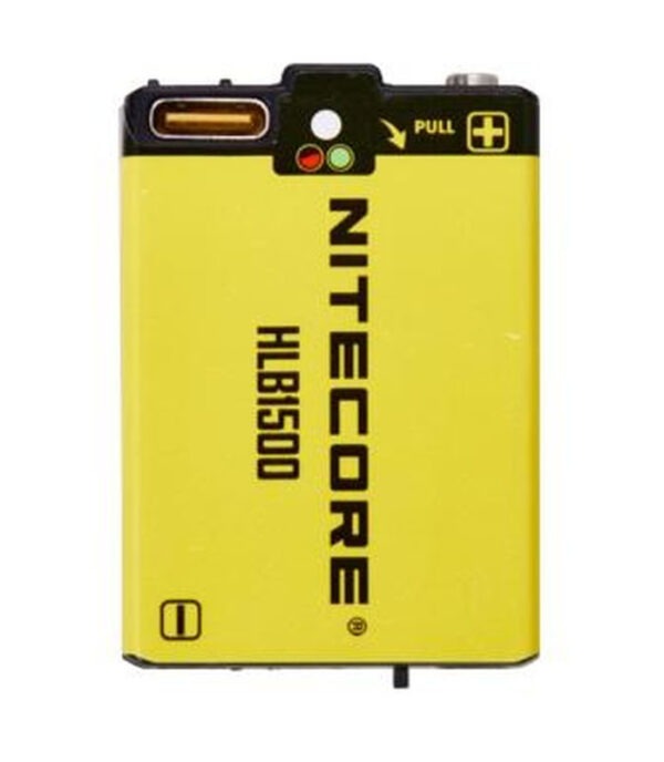 Nitecore HLB1500 laetav liitiumioon akupakk – 1500mAh, USB-C kiirlaadimine, kompaktne, sisseehitatud turvafunktsioonid