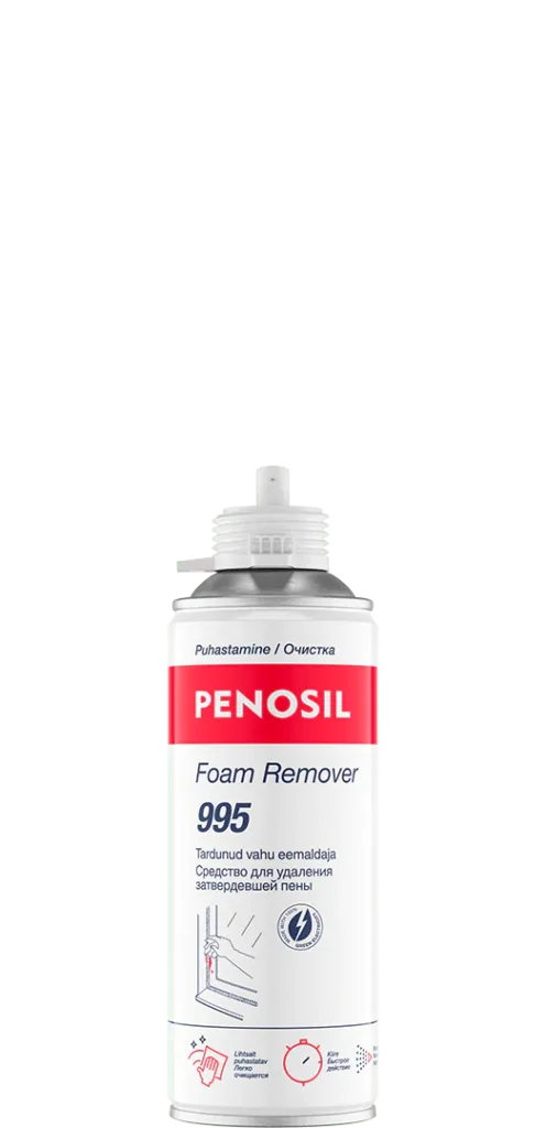 Penosil Foam Remover 995 320ml. Tardunud ehitusvahu eemaldaja.