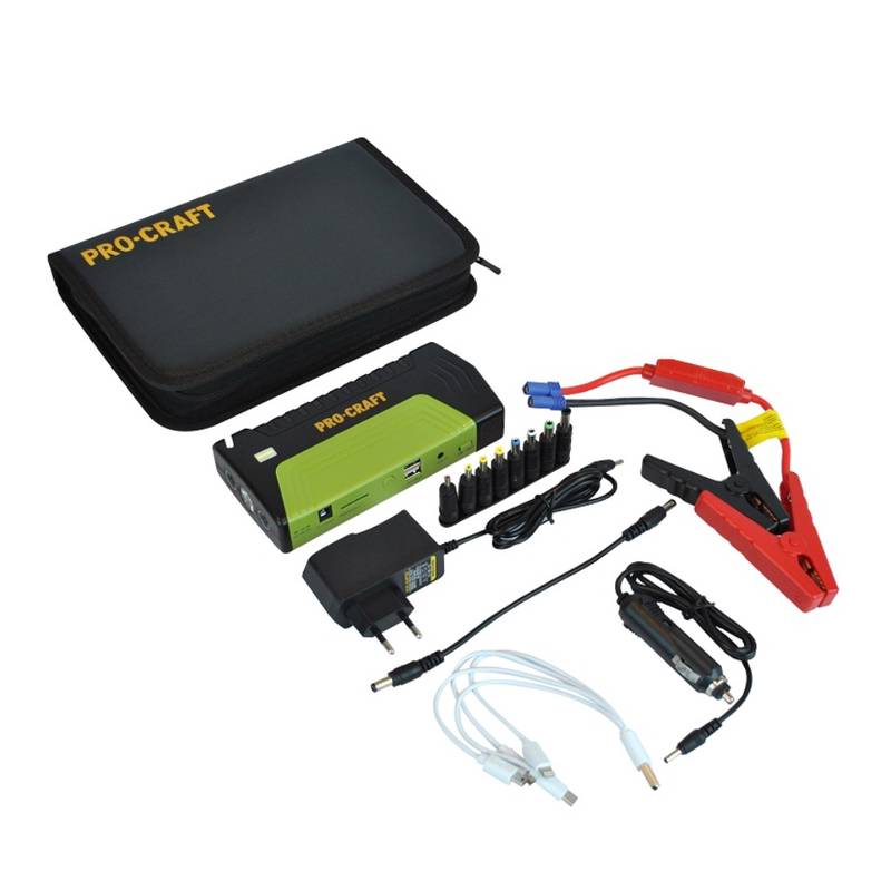 Käivitusabi ja akupank 10000 mAh Procraft JS-10, 400A (stardiabi-taskuformaat) - Pilt 4