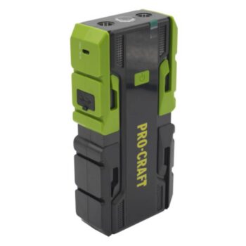Käivitusabi ja akupank 12000 mAh Procraft JS-12NE, 1200A (USB-C kiirlaadimine)
