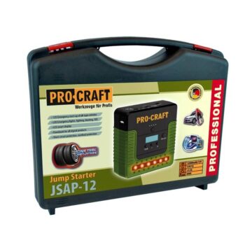 Käivitusabi ja kompressor 12000 mAh Procraft JSAP-12, 600A (stardiabi-akupank)
